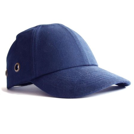 JOHN DYLAN Vented Bump Cap Baseball Style Blue Protective Head Wear JO604904
